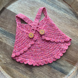 KIDS Crochet Swing Top - Coral Orange Confetti (12M/2T)