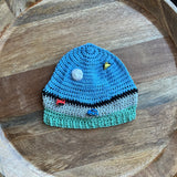 Planes Trains Automobiles Crochet Beanie - Toddler/Child