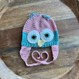 Crochet Owl Aviator - Toddler