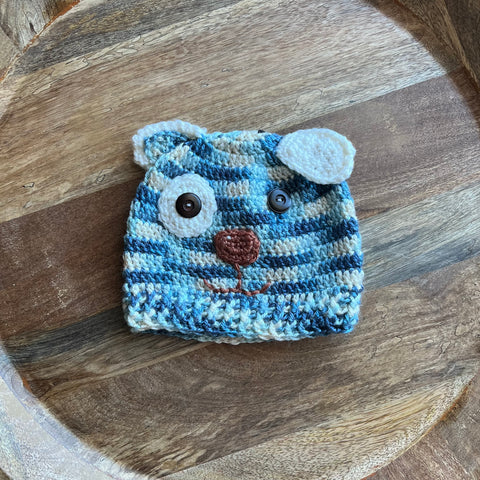 Crochet Puppy Dog Beanie - Toddler