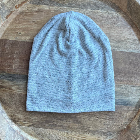 Slouchy Beanie - Heather Grey