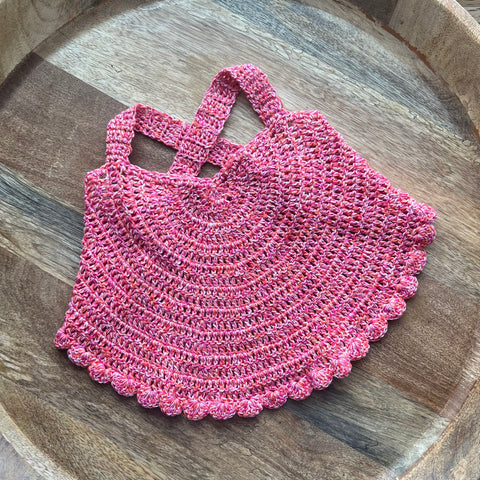 KIDS Crochet Swing Top - Coral Orange Confetti (12M/2T)