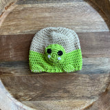 Crochet Turtle Beanie - Toddler