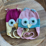 Crochet Owl Aviator - Toddler