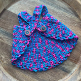 KIDS Crochet Swing Top - Purple Magenta Confetti (2T/4T)