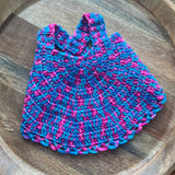 KIDS Crochet Swing Top - Purple Magenta Confetti (2T/4T)