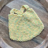 KIDS Crochet Swing Top - Yellow Rainbow Confetti (2T/4T)