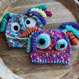 Silly Monster Crochet Beanie - Toddler/Child