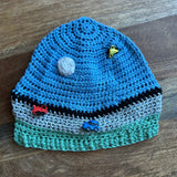 Planes Trains Automobiles Crochet Beanie - Toddler/Child