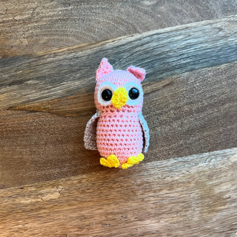 "Olivia" the Owlet - Crochet Mini-Plush