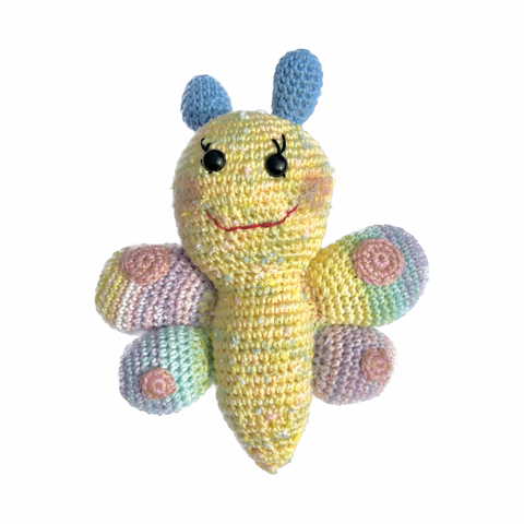 "Bitsy" the Butterfly - Crochet Plush