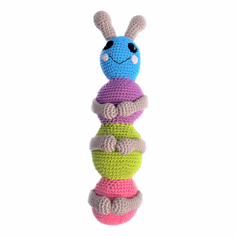 "Chrys" the Caterpillar - Crochet Plush