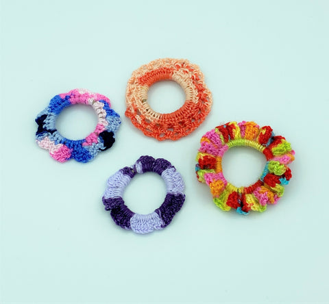 Mini - Crochet Scrunchies