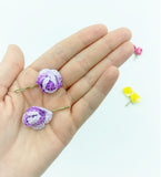 Mini Crochet Hair Pin Sets